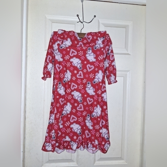 Frosted the snowman night gown size 4t - Picture 3 of 5